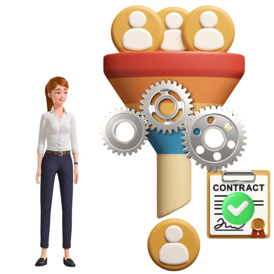 looking at sales funnel system